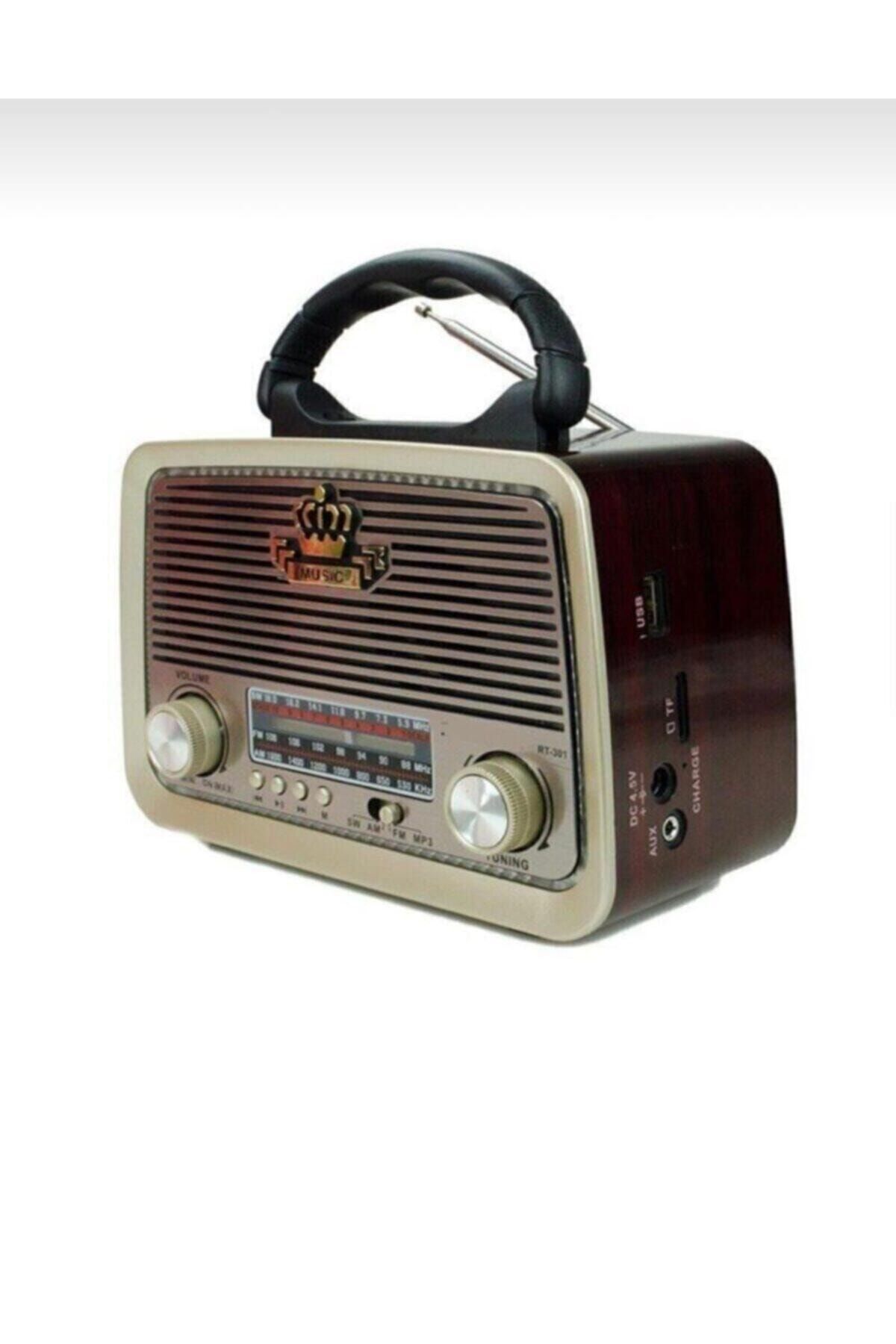 Everton Rt-301 Nostalji Bluetooth Radyo ,usb, Sd , Mp3 Player-everton