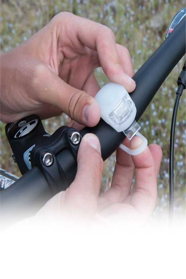 Bisiklet Led Işık 2 Adet Scooter Led Aydınlatma Güvenli Sürüş Ekipmanı Kamp Outdoor Malzeme