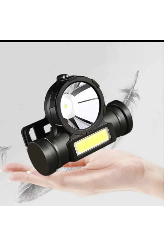 far su geçirmez COB fener kafa lambası USB şarj edilebilir 18650 far lambası balıkçılık meşale