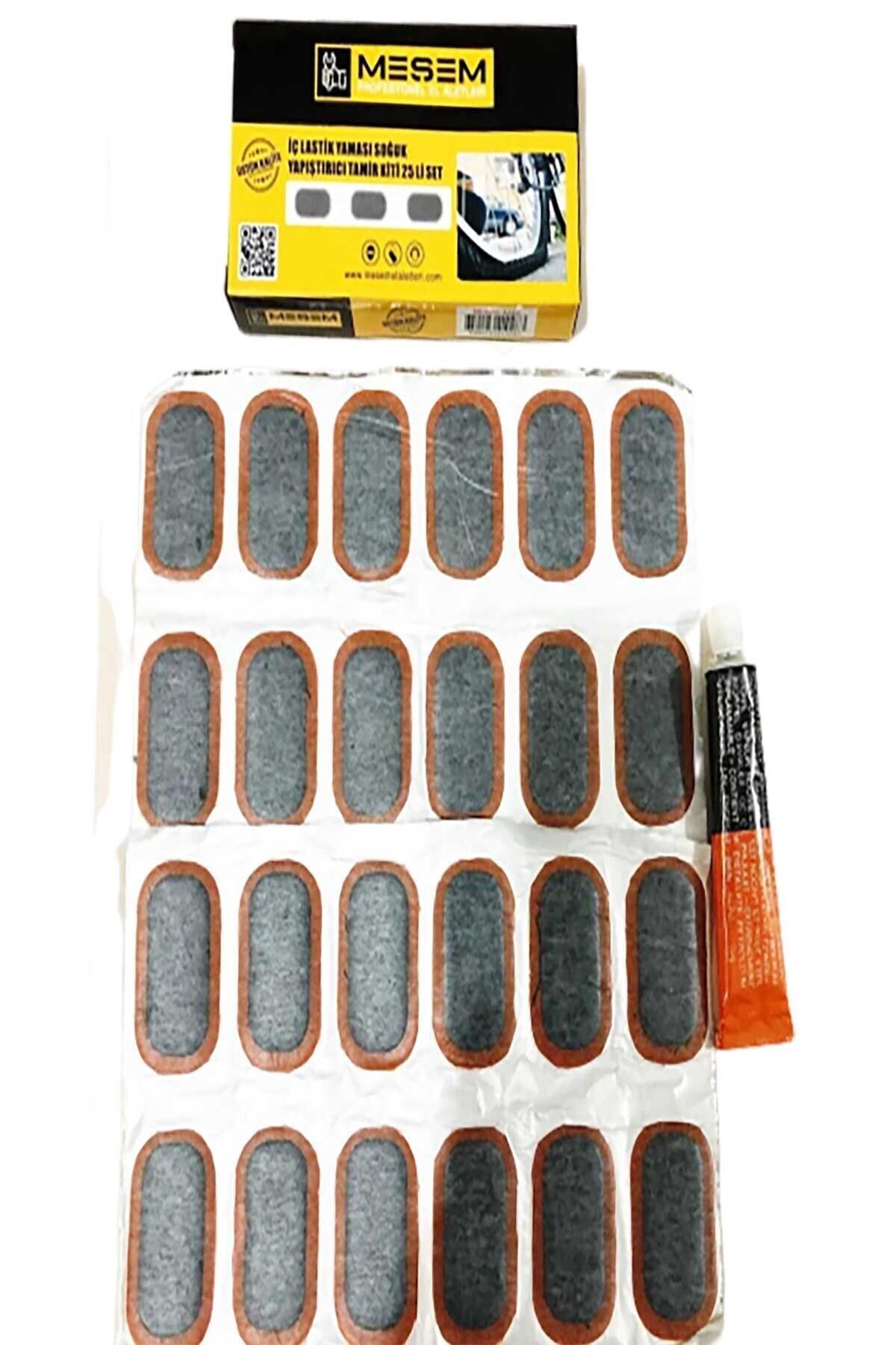 Bisiklet Motorsiklet Iç Lastik Yaması Soğuk Yapıştırıcılı 24'lü