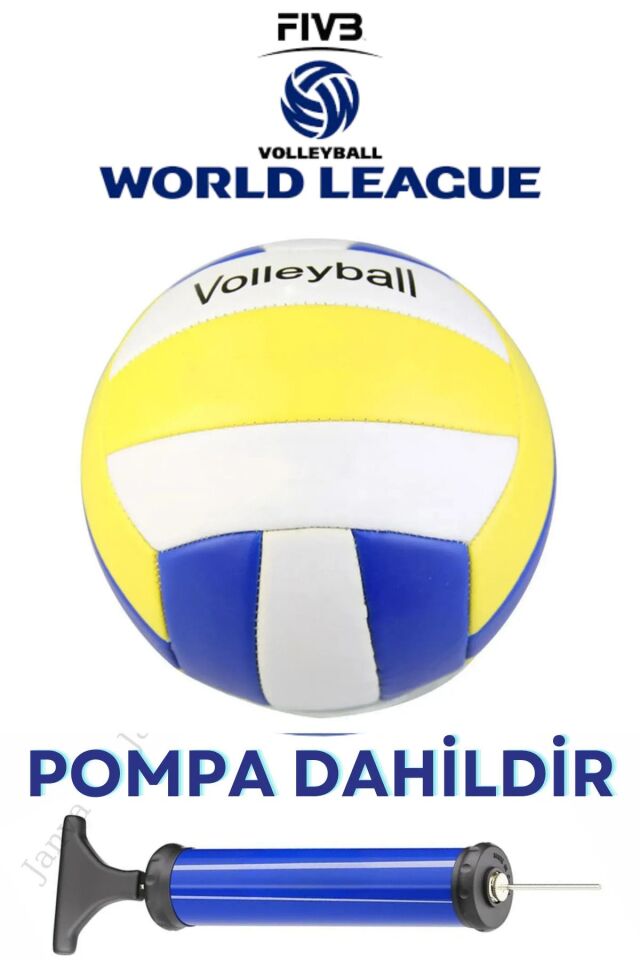 Okulllar İçin Pompalı Voleybol Topu Dikişli Çocuk Genç Ve Yetişkin