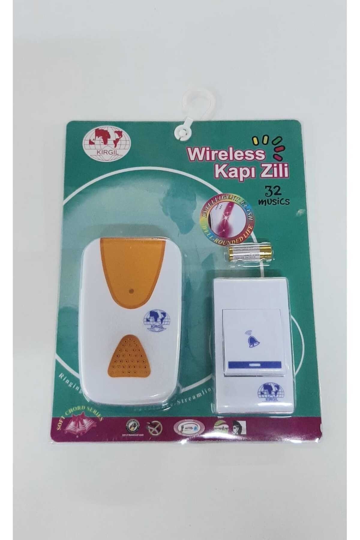 Dijital Kablosuz 36 Melodili Kapı Zili Pilli Dış Mekan