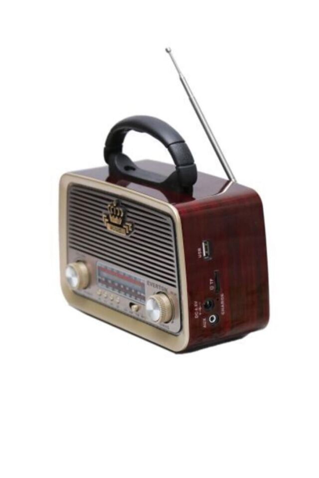 Everton Rt-301 Nostaljik Görünümlü Bluetoothlu Mp3 Çalar Radyo Müzik Kutusu