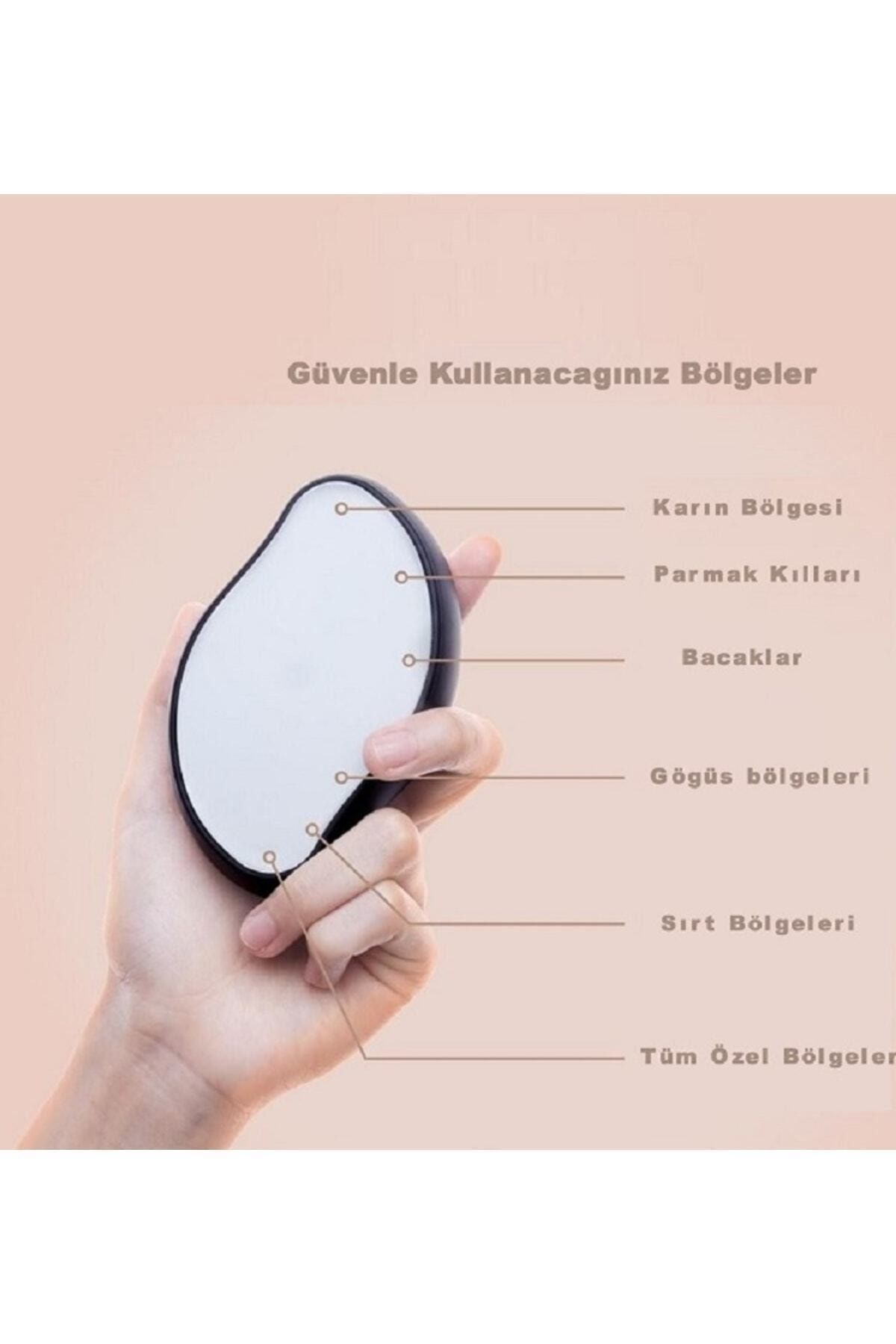 Crystal Eraser Epilasyon Aleti Tüy Silgisi Tüy Alıcı Fiziksel Kristal Epilatör