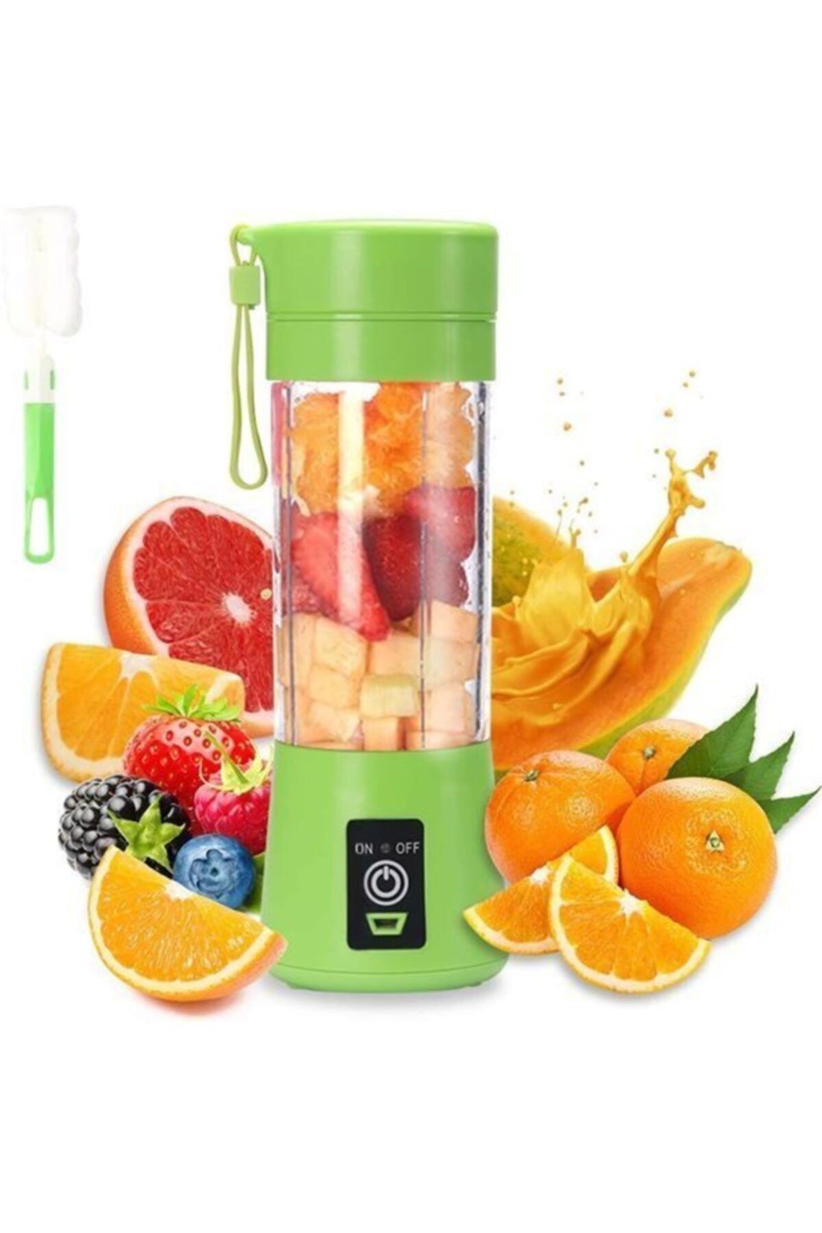 Taşınabilir Blender Kişisel Mikser Usb Elektirikli Meyve Sıkacağı Mini Mikser