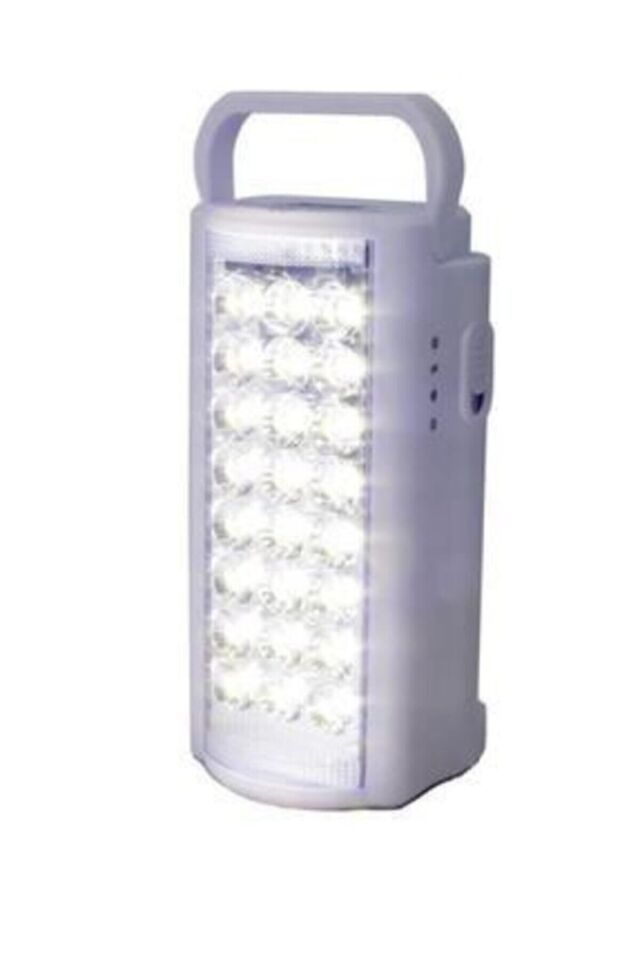 Almina Usb Şarj Çıkışlı 24 Ledli 80 Saat Yanan Led Işıldak Telefon Şarj Eden Işıldak