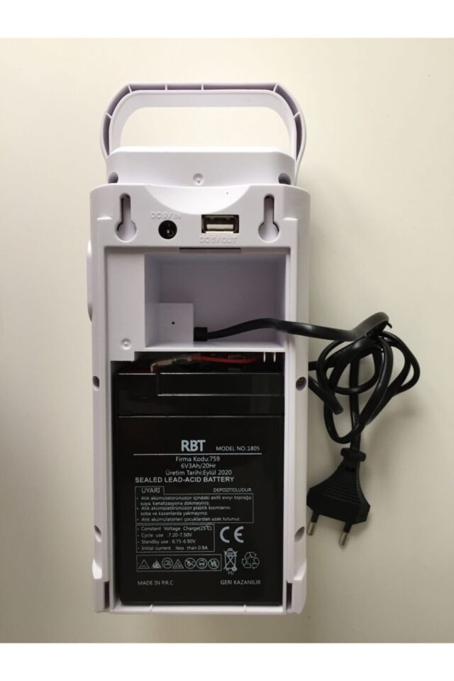 Usb Şarj Çıkışlı 24 Ledli 80 Saat Yanan Led Telefon Şarj Eden Işıldak