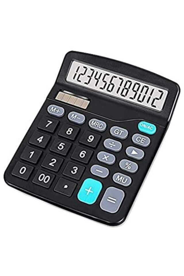 Kk-837-12s Elektronik 12 Hane Hesap Makinesi