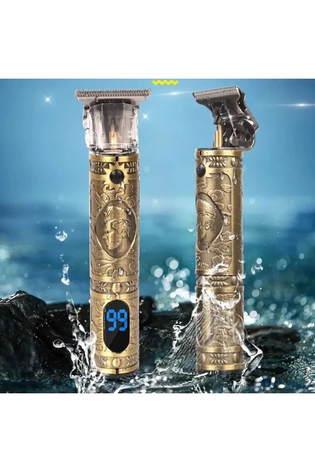 Jv-1801 T-bıçak Komple Vucüt Kılı Traş Saç Ense Sakal Çizim Lazer Epilasyon Öncesi Tıraş Makinesi