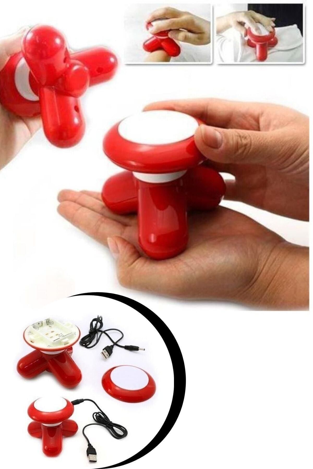 Titreşimli Usb Şarjlı Mini Masaj Aleti