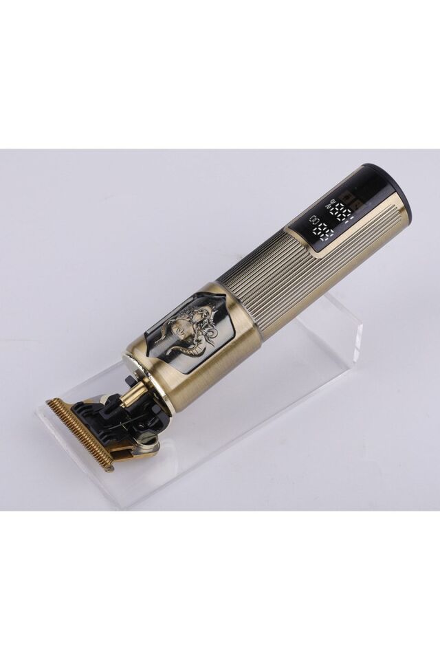 Turbo12 Lcd Ekran Lazer Epilasyon Öncesi Vücut Kılı Traş Saç Ense Sakal Çizim Tıraş Makinesi