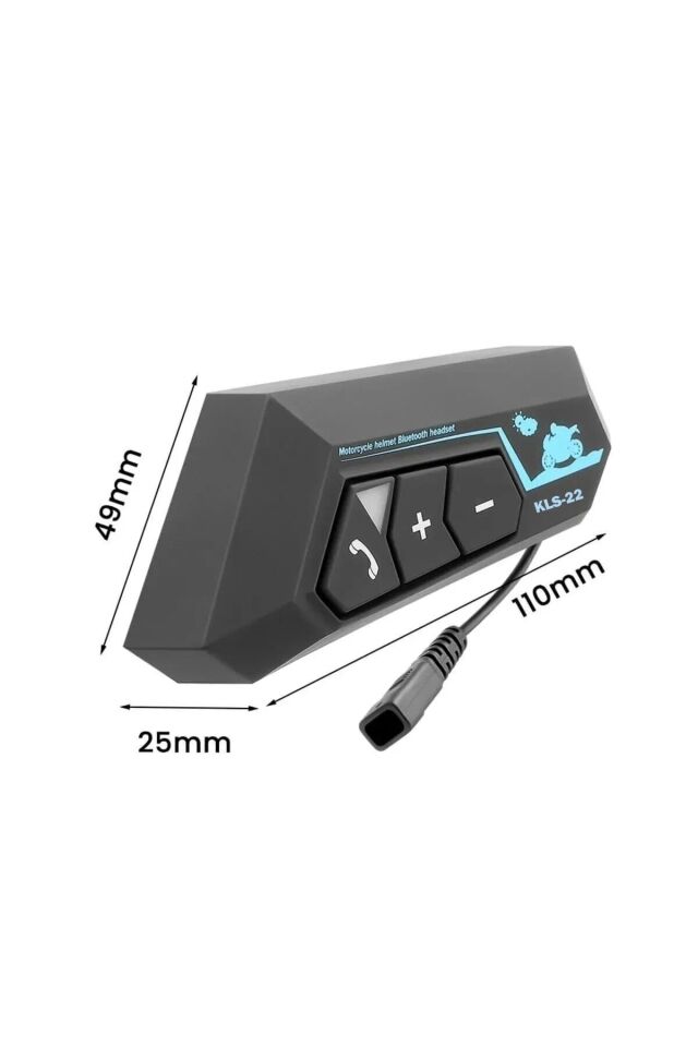 Kask Kulaklık Kls22 Bluetooth Motosiklet Kulaklık 5.0 Bluetooth Intercom Motorsiklet Kulaklık
