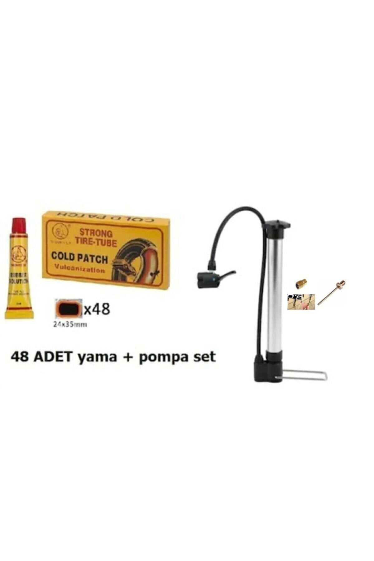 160 Psi Alm Pompa 48'li Yama Top Şişirme Iğnesi