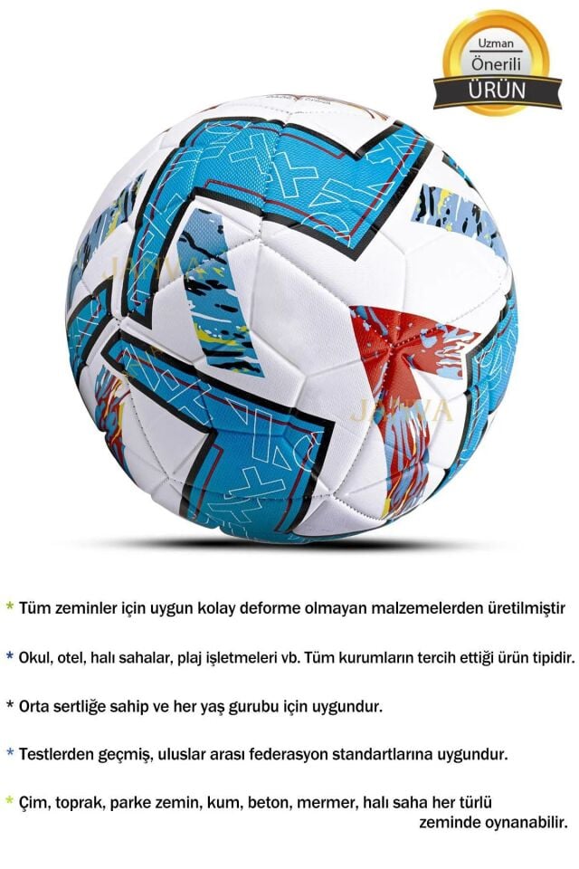 Şampiyonlar Ligi Bluedream Özel Tasarım Futbol Topu 400 gram Maç ve Antreman Topu +Pompa Hediyeli