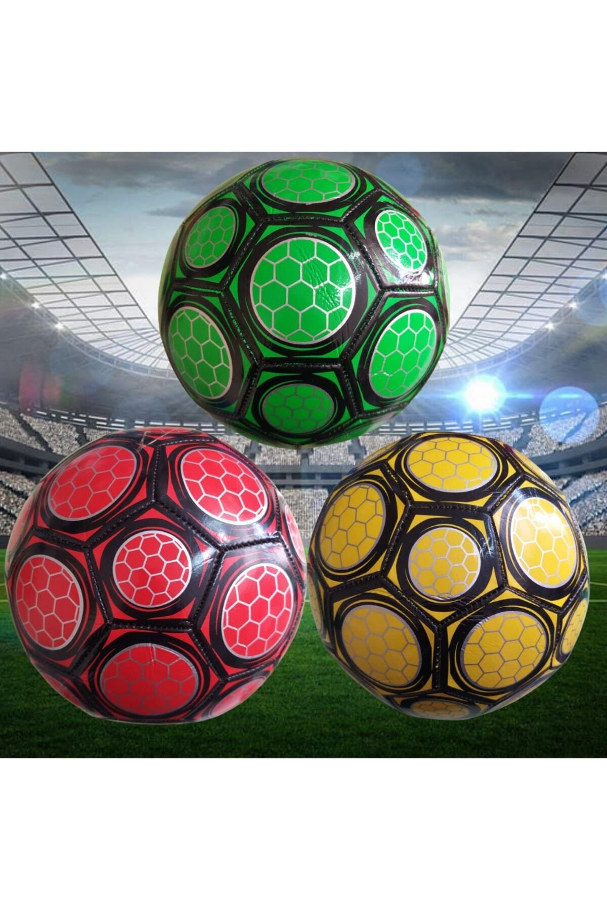 Bal Petek Dikişli Futbol Topu Maç Ve Antreman Topu 5 N0 Genç Ve Yetişkin Halı Saha Çim Saha 1 adet