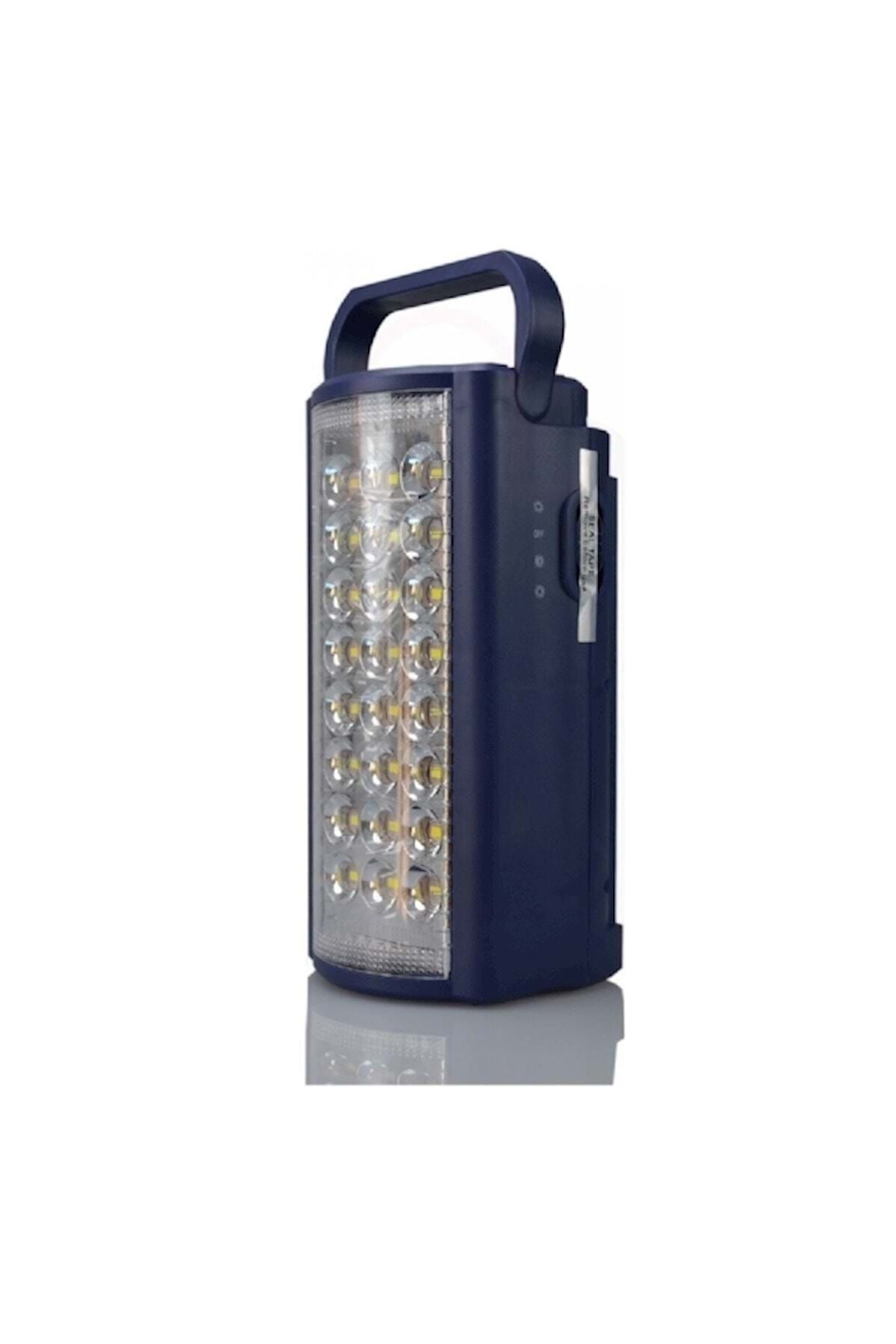 Usb Şarj Çıkışlı 24 Led 80 Saat Akülü Şarjlı Işıldak Telefon Şarj Edebilen Işıldak