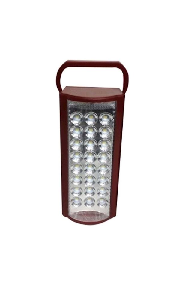 Usb Şarj Çıkışlı 24 Led 80 Saat Akülü Şarjlı Işıldak Telefon Şarj Edebilen Işıldak
