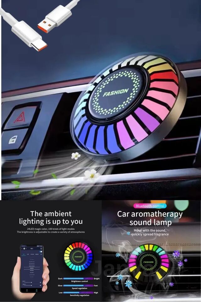Oyuncu Atmosfer Işığı Ritim Işık Sese Duyarlı Müzik Atmosferi Led Işık Rgb Renkli