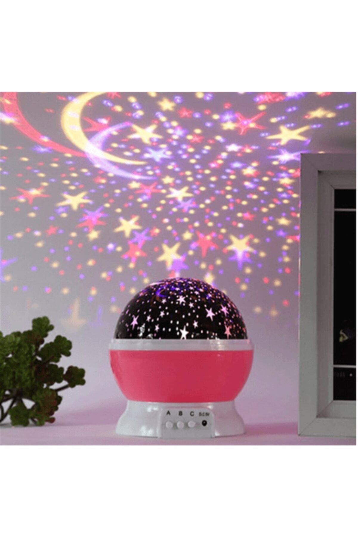Star Master Renkli Yıldızlı Projeksiyon Gece Lambası