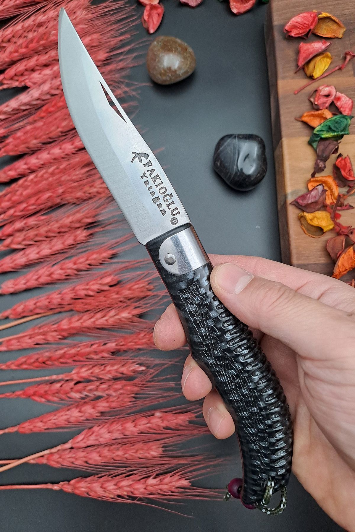 Outdoor Piknik Çakısı Kamp Bıçağı Çakısı Bıçak El Yapımı