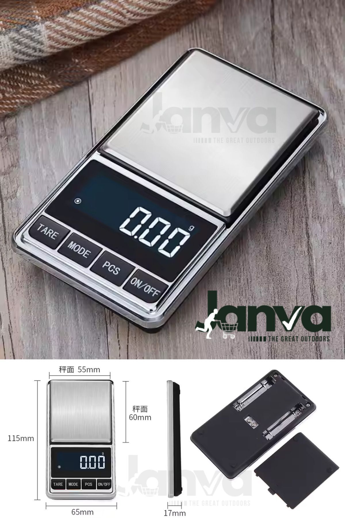 Mini Küçük Cep Hassas Terazi Tartı Kuyumcu Eczane Diyet Mutfak Ölçüm