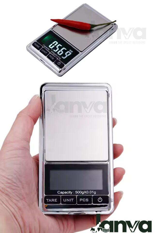 Mini Küçük Cep Hassas Terazi Tartı Kuyumcu Eczane Diyet Mutfak Ölçüm