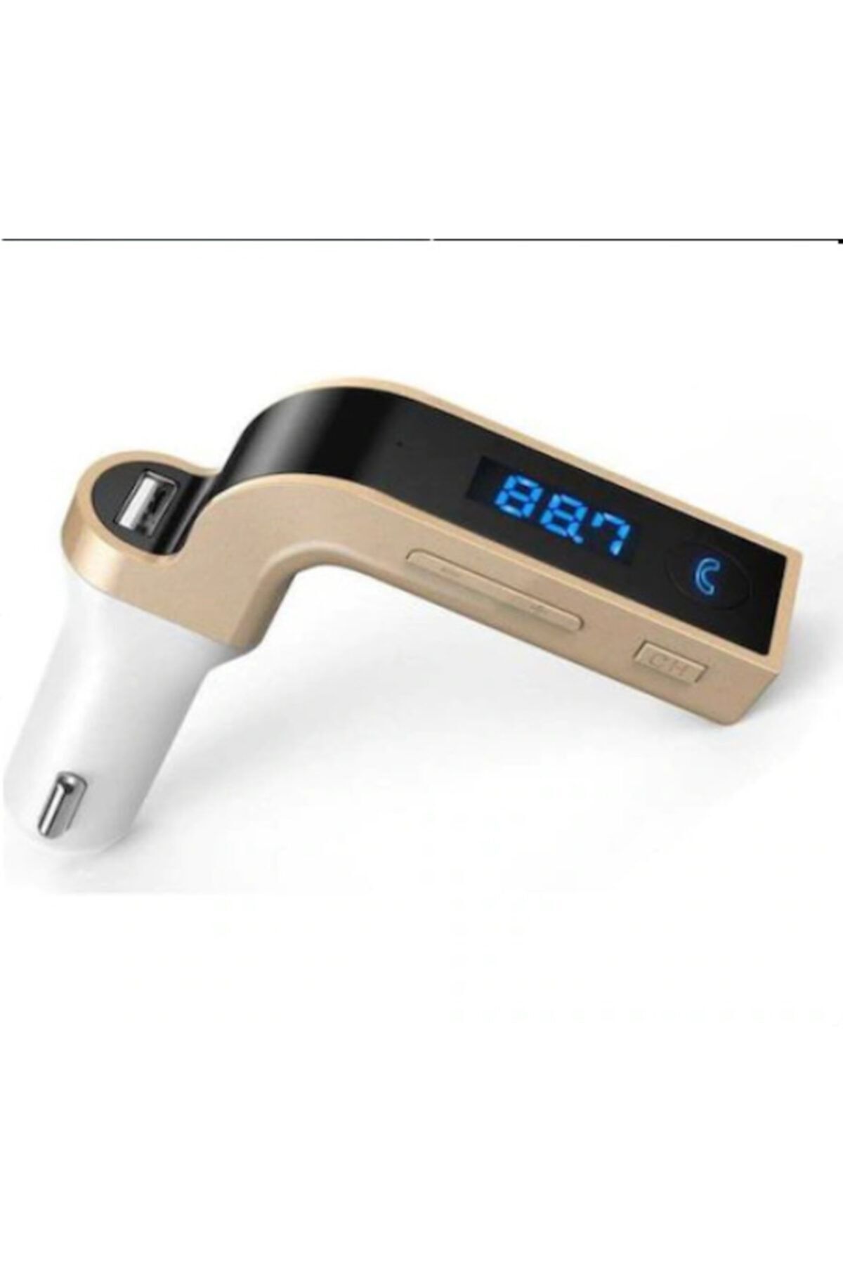 Bluetooth Araç Kiti Carg7 Fm Transmitter Micro Sd Usb Girişli Aux