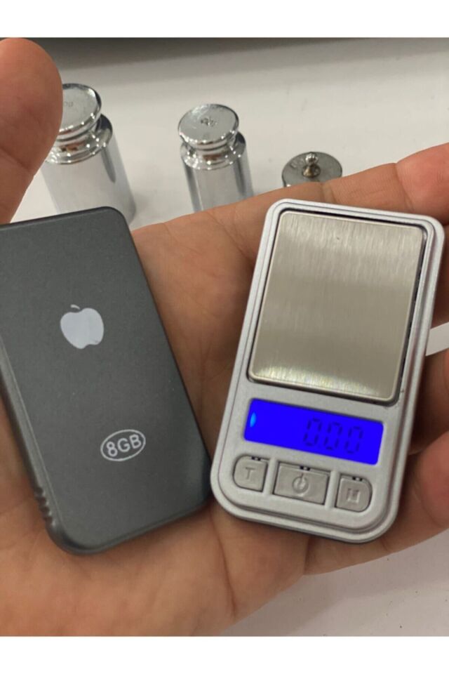 Hassas Terazi Mini Terazi Altın Gümüş Hobi Terazisi Gizli