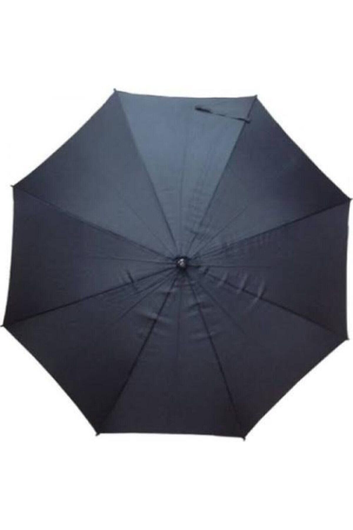 Tam Otomatik 8 Telli Siyah Unisex Şemsiye