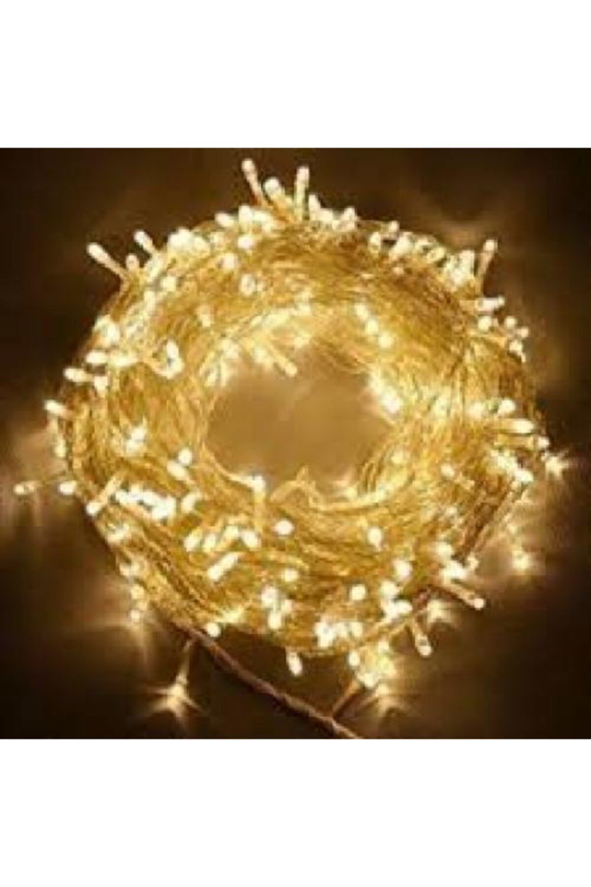 Himeris 100 Ledli Günışığı Renkli 10 Mt Led Yılbaşı Ağaç Süsü Sarkıt Işık