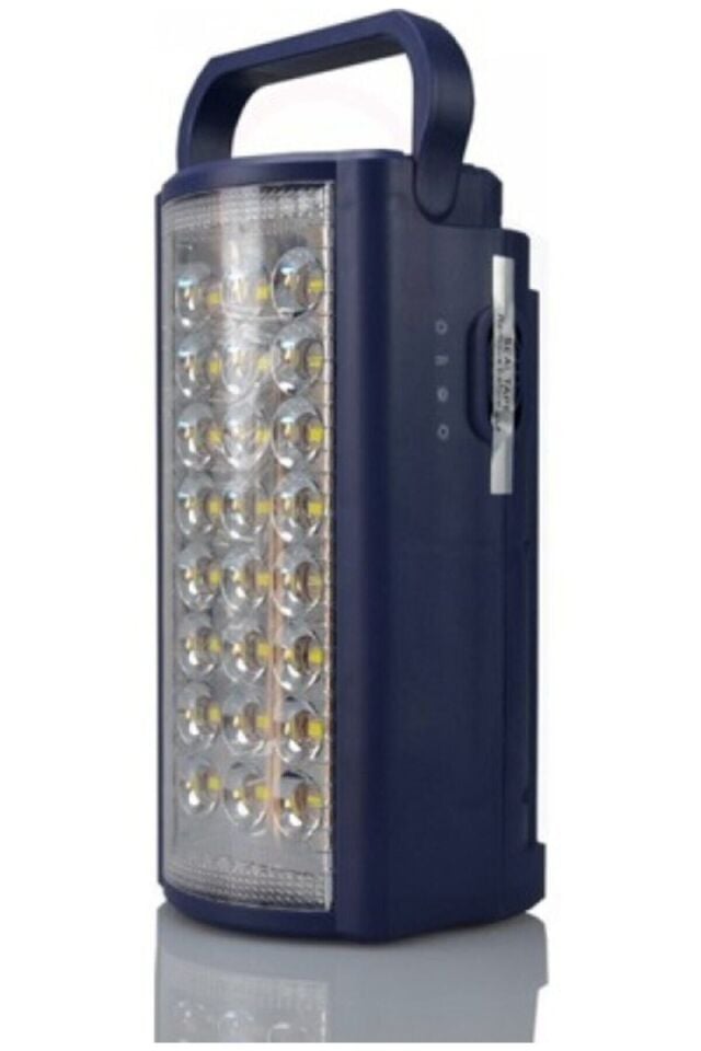 Calido 18 Ledli Şarjlı Telefon Şarj Eden Işıldak 80 Saat Çalışma Süresi Powerbank Sm-6044