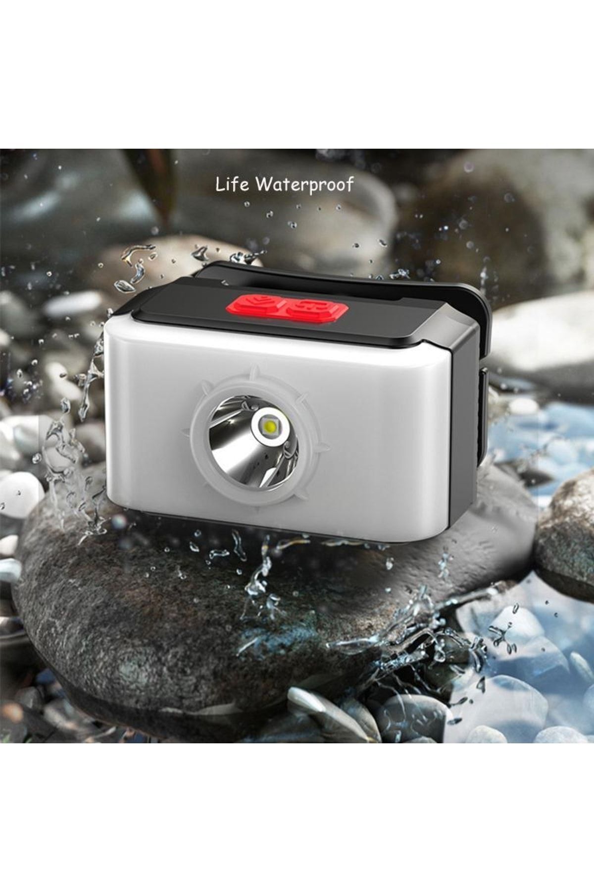 Powerbank Özellikli Kafa Feneri Tepe Lambası Çok Fonsiyonlu Yeni Ve Özel Tasarım
