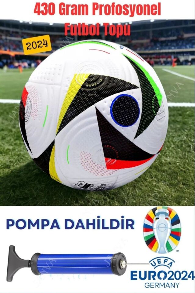 Dünya Kupas 1.kalite Profosyonel Futbol Topu Halı Saha Çim Saha Sporcu Top (400GRAM) 5 Numara Pompa