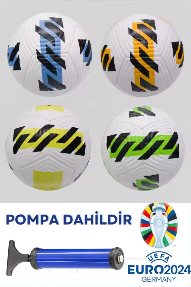 Şampiyonlar Ligi Fifa Özel Tasarım Futbol Topu 429 gram Maç Ve Antreman Topu Pompa