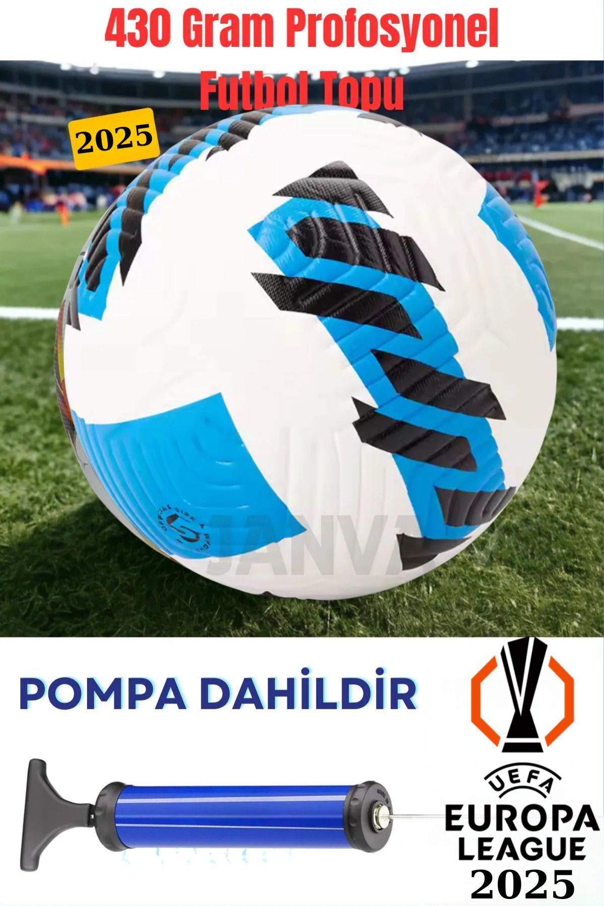 Uefa Şampiyonlar Ligi Özel Tasarım Futbol Topu 420 gram Lazer Kesim Maç Ve Antreman pompa hediye