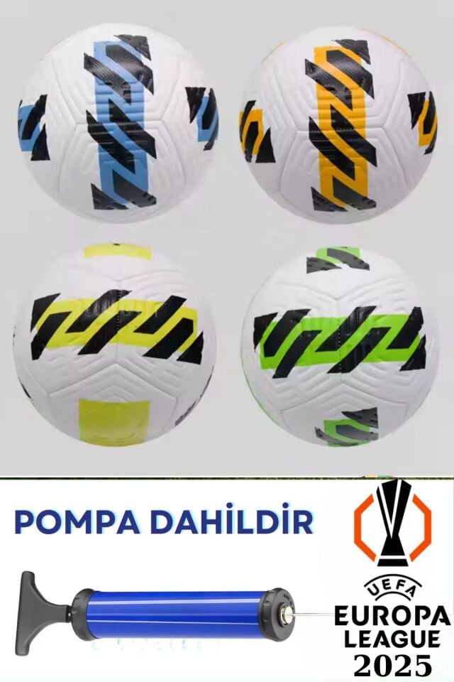 Şampiyonlar Ligi Özel Tasarım Futbol Topu 429 gram Maç Ve Antreman Topu Pompa Hediyelidir.