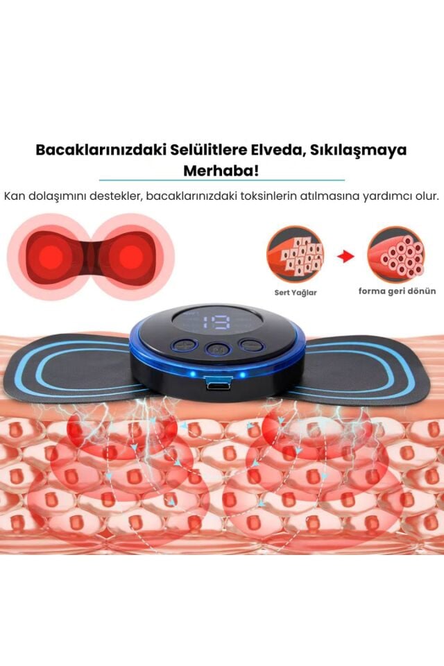 EMS Pedli Masaj Aleti Selülit Azaltıcı Bacak Sıkılaştırıcı