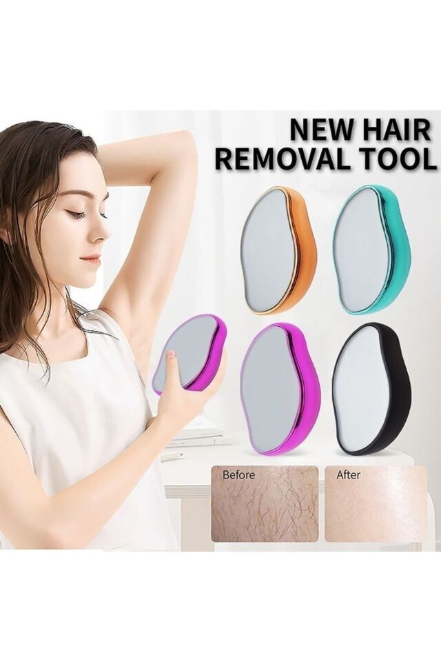 Crystal Eraser Epilasyon Aleti Tüy Silgisi Tüy Alıcı Fiziksel Kristal Epilatör