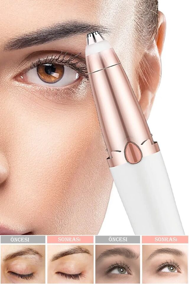 Flawless Kalem Şekilli Pilli Yüz Tüy Alma Kaş Düzeltme Cihazı