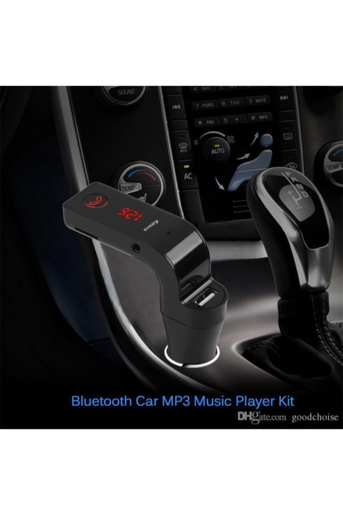 Bluetooth Araç Kiti Carg7 Fm Transmitter Micro Sd Usb Girişli Aux