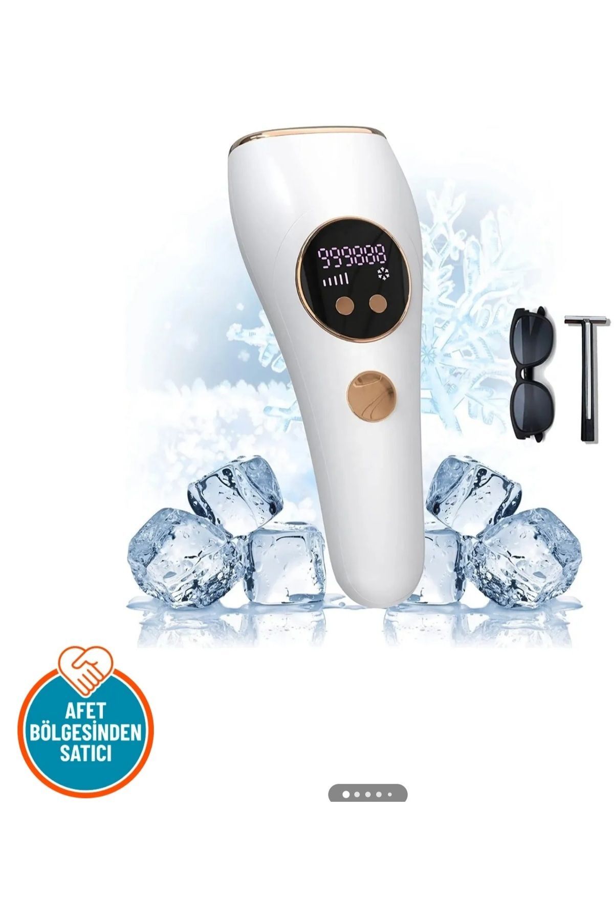 Yeni Nesil Buz Lazer Ipl Epilasyon 999.880 Atım Uyumlu