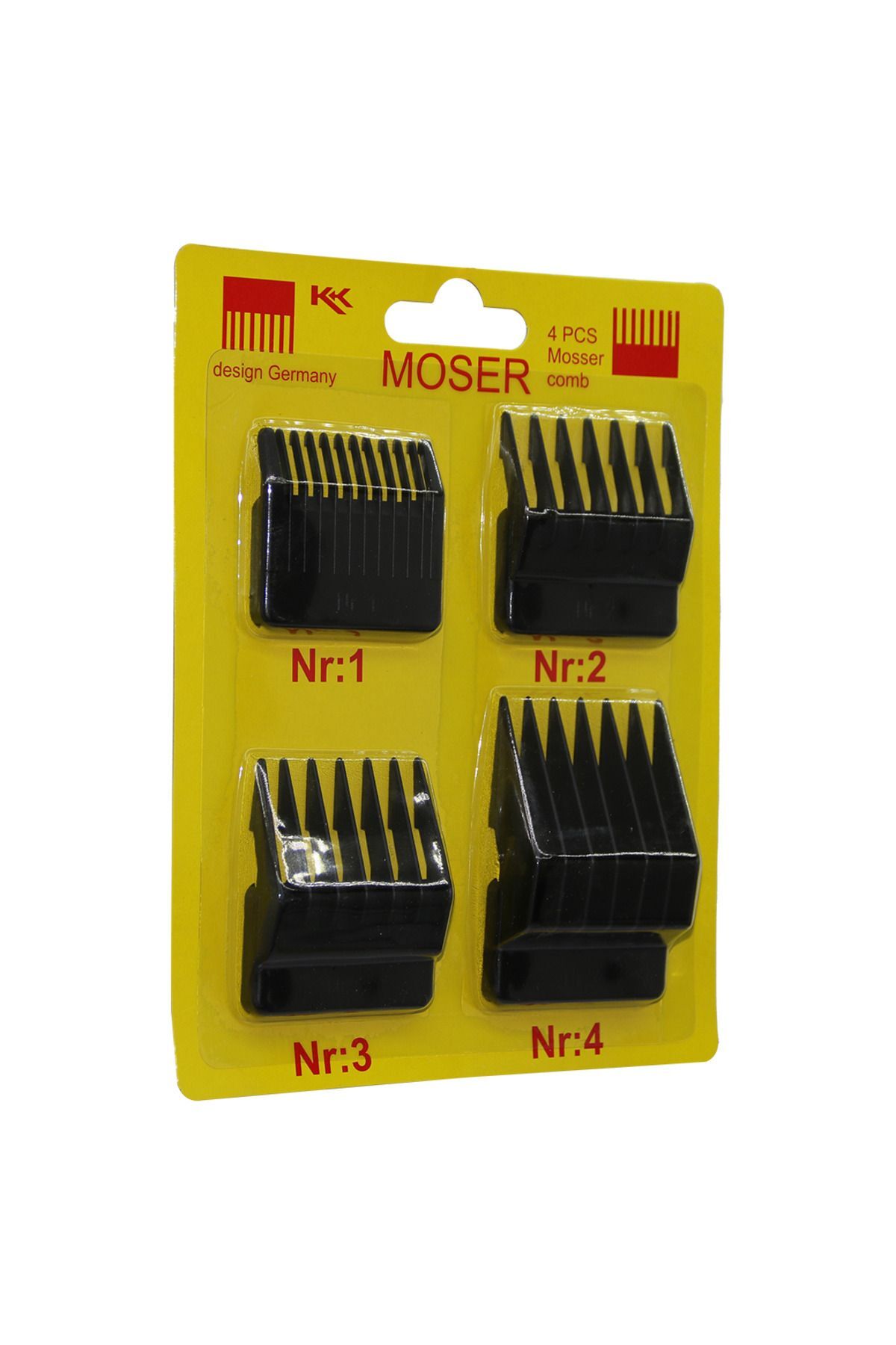 MOSER 4 PARÇA MAKİNE TARAK SET (4767) - CLN5789-2801