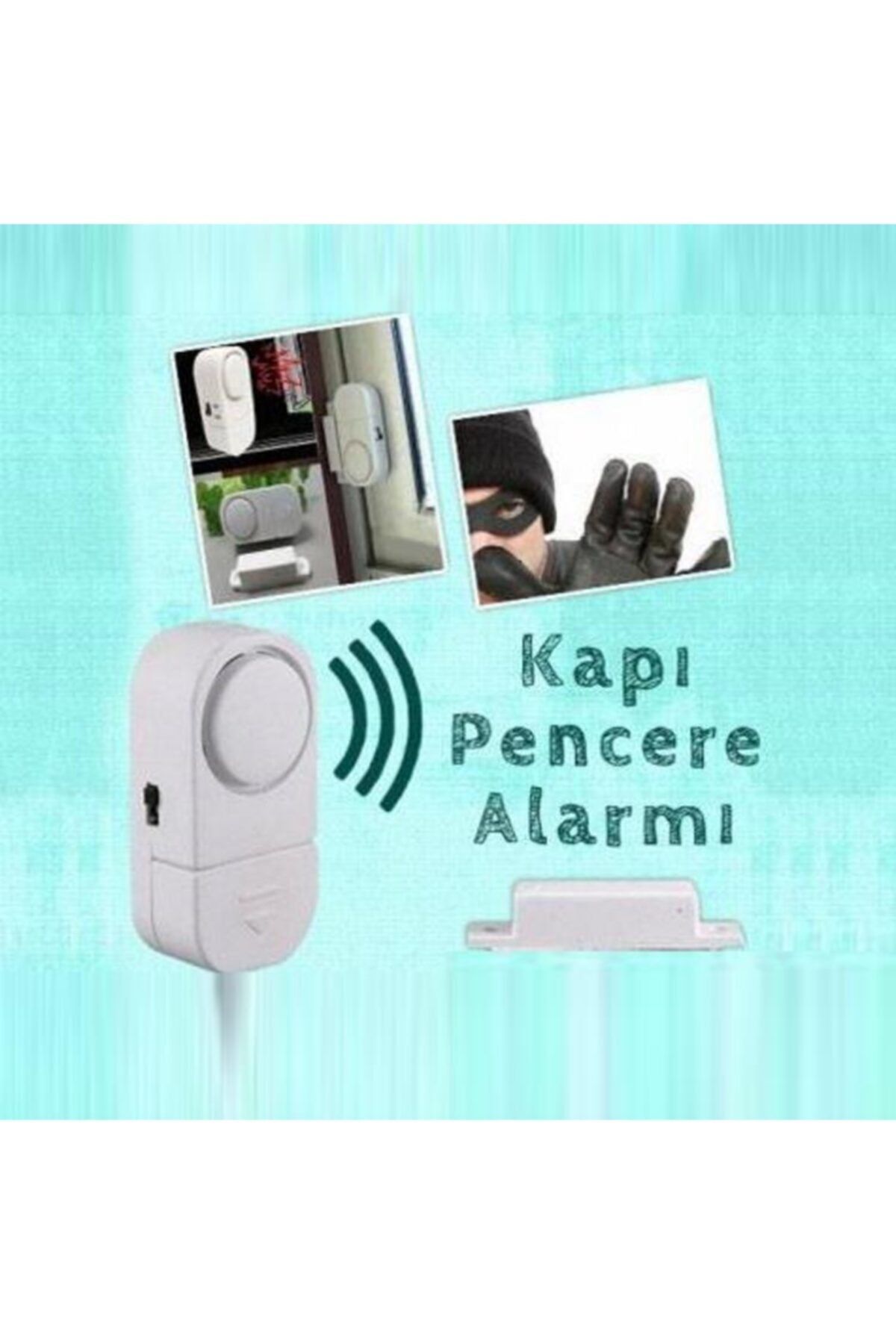 Günün Fırsatı ! Ld-9806 Kablosuz Alarm Sistemi Kapı Pencere Alarmı Ev Güvenlik Kontef