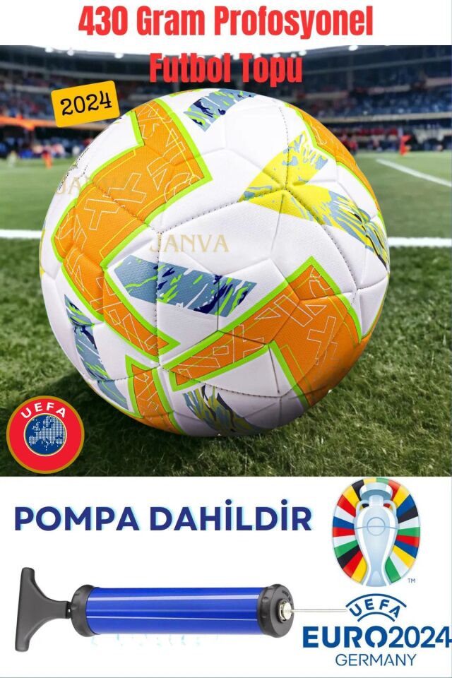 Şampiyonlar Ligi Özel Futbol Topu 425 gram Lazer Kesim Maç Ve Antreman Pompa Hediye Uefa 2025