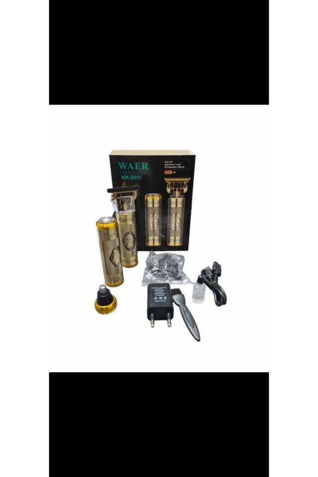Traş Makinesi Ve Yanaklık 2li Set