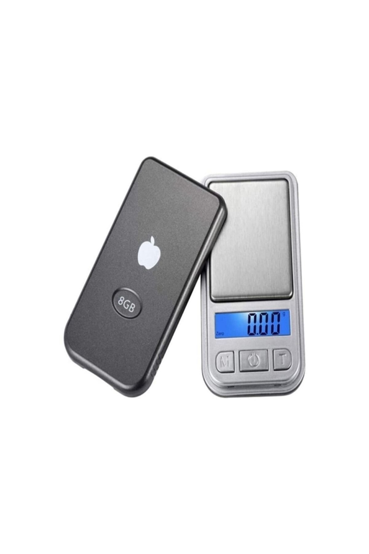 Apple Ipod Görünümlü Hassas Cep Terazisi Tartı 200 G Kapasite 0.01 Hassasiyet