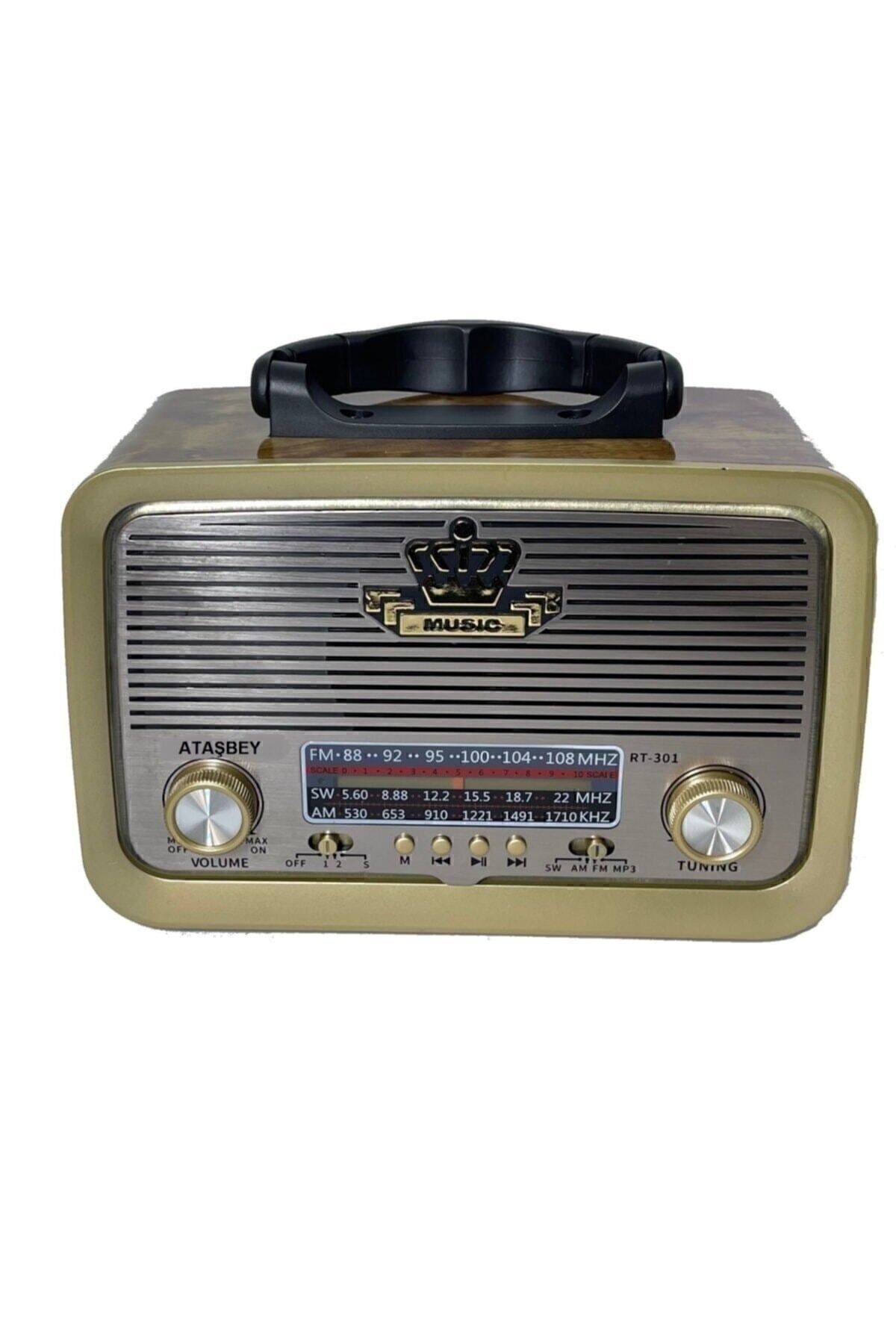 Volemi Rt301 Nostalji Bluetooth Radyo ,usb, Sd , Mp3 Player...