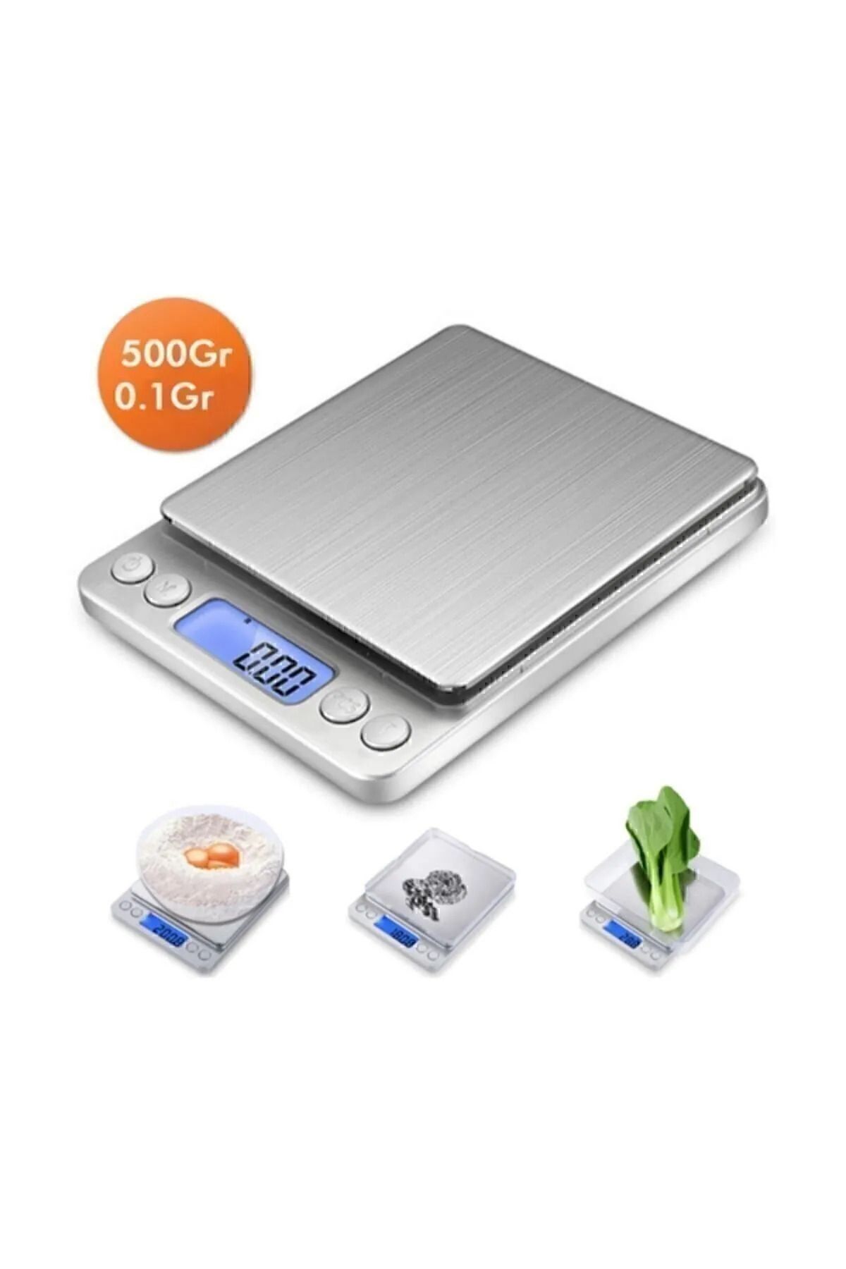 Dijital Hassas Tartı-mutfak Terazisi 500gr/0.1gr