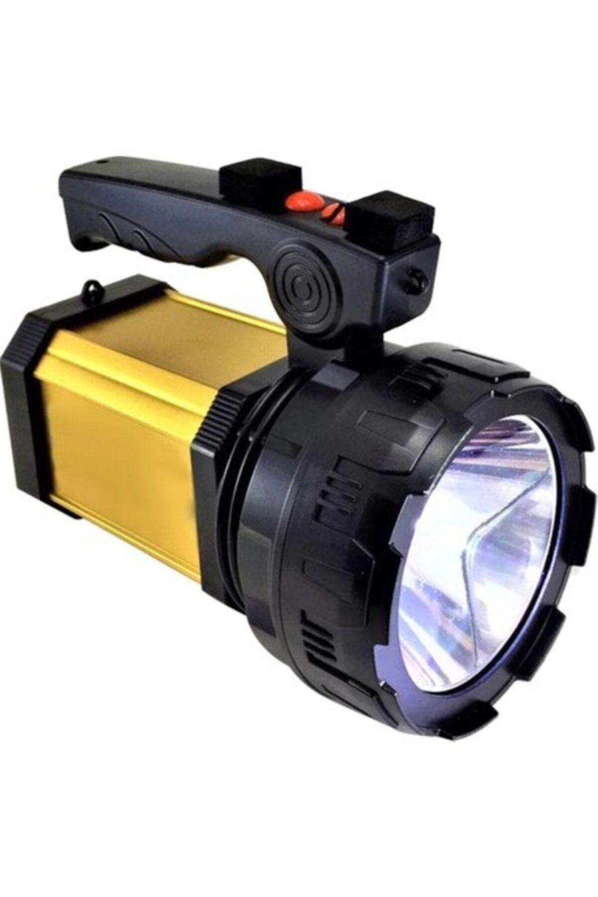 Calido Gold Projektör 25 W Şarjlı Led Işıldak El Feneri S.o.s Ve Uzun Menzil