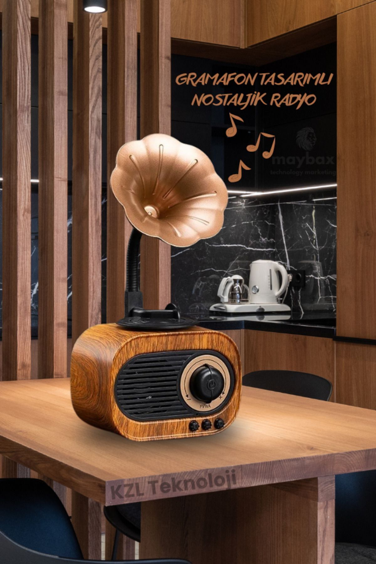 B5 Nostaljik Mini Radyo Gramofon Bluetooth/radyo/usb/sd Speaker B5t